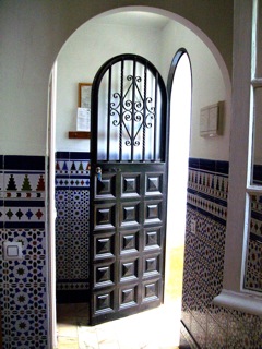 interior door